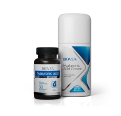 PACK AHORRO ÁCIDO HIALURÓNICO (Cápsulas & Crema) by BIOVEA