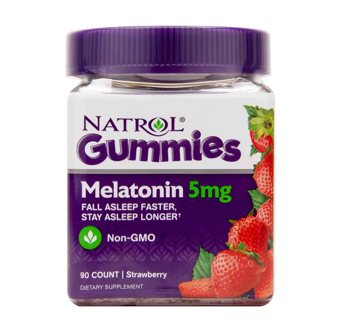 Melatonina en Gomitas Natrol para niños 1 mg - 180 gomitas