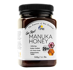 MIEL DE MANUKA BIO ACTIVE 20+ (17.6oz) 500g by Pacific Resources International