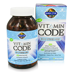 VITAMIN CODE 50 & WISER (Hombres) 120 Cápsulas by Garden of Life