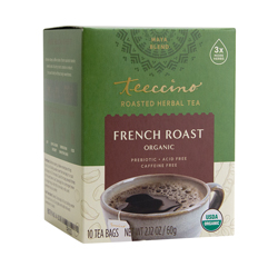 SUSTITUTO DE CAFÉ ORGÁNICA FRENCH ROAST 10 Bolsitas by Teeccino Cafe