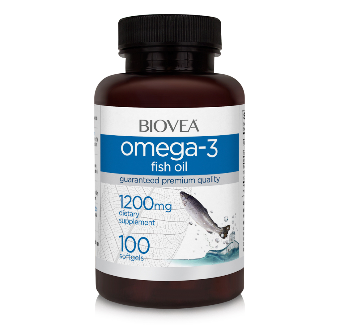 OMEGA-3 FISH OIL 1200mg 100 Softgels by 