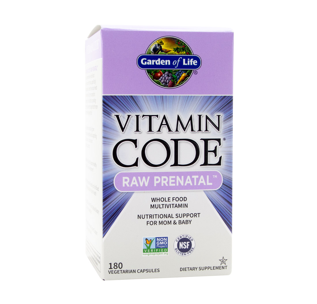 Vitamin Code Raw Prenatal 180 Capsules By Garden Of Life Biovea