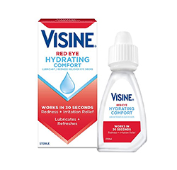 VISINE EYE DROPS (Hydrating Comfort) (0.5 oz) 15ml by Visine