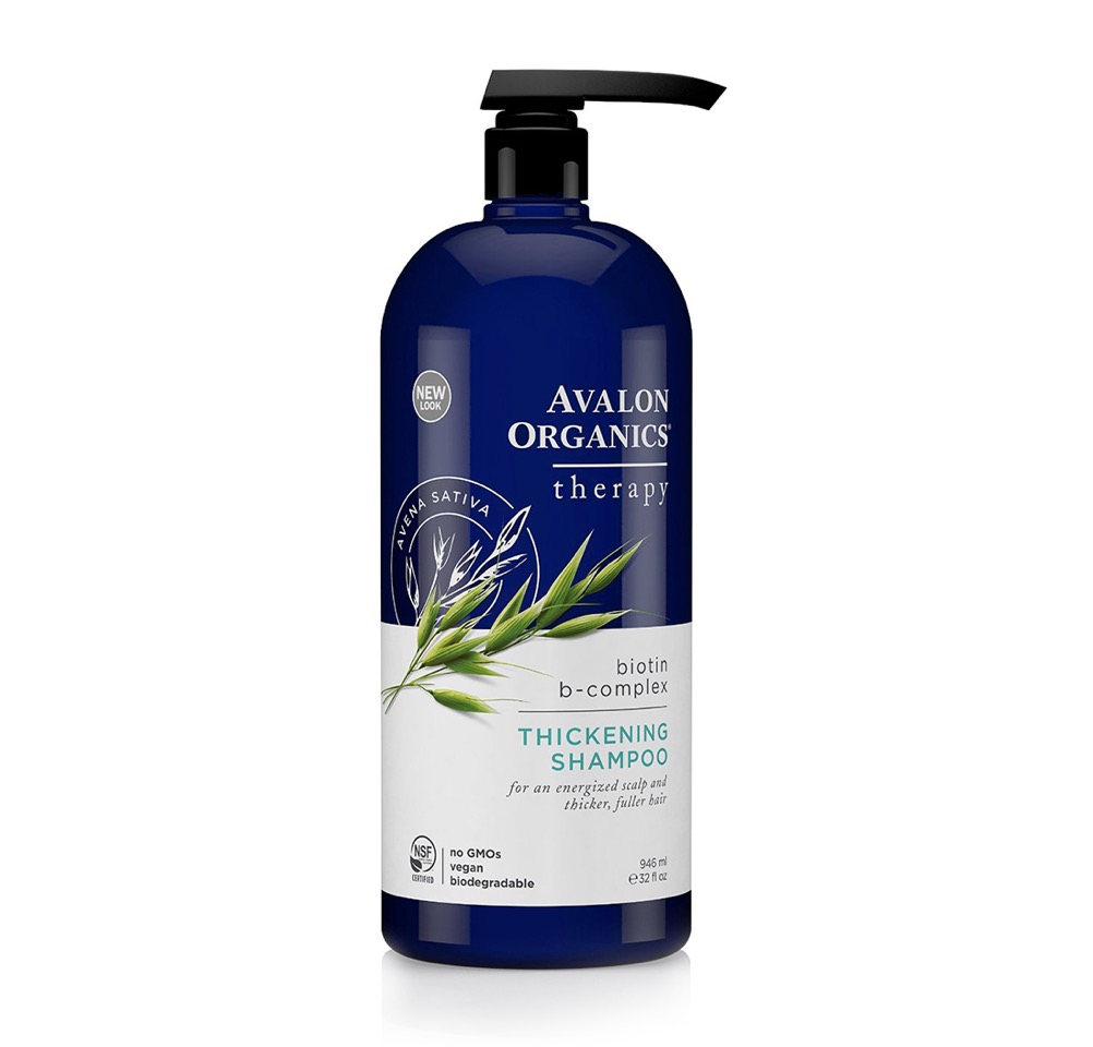 Avalon Organics SHAMPOOING ÉPAISSISSANT À LA BIOTINE ET COMPLEXE B (Bio) 946ml