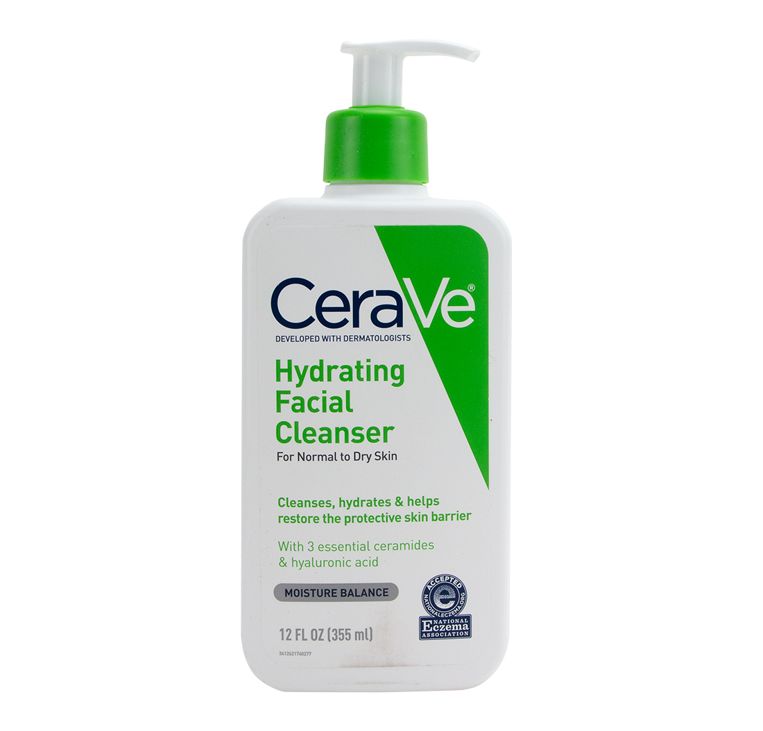 CeraVe NETTOYANT HYDRATANT POUR LE VISAGE (12 oz liq.) 355ml