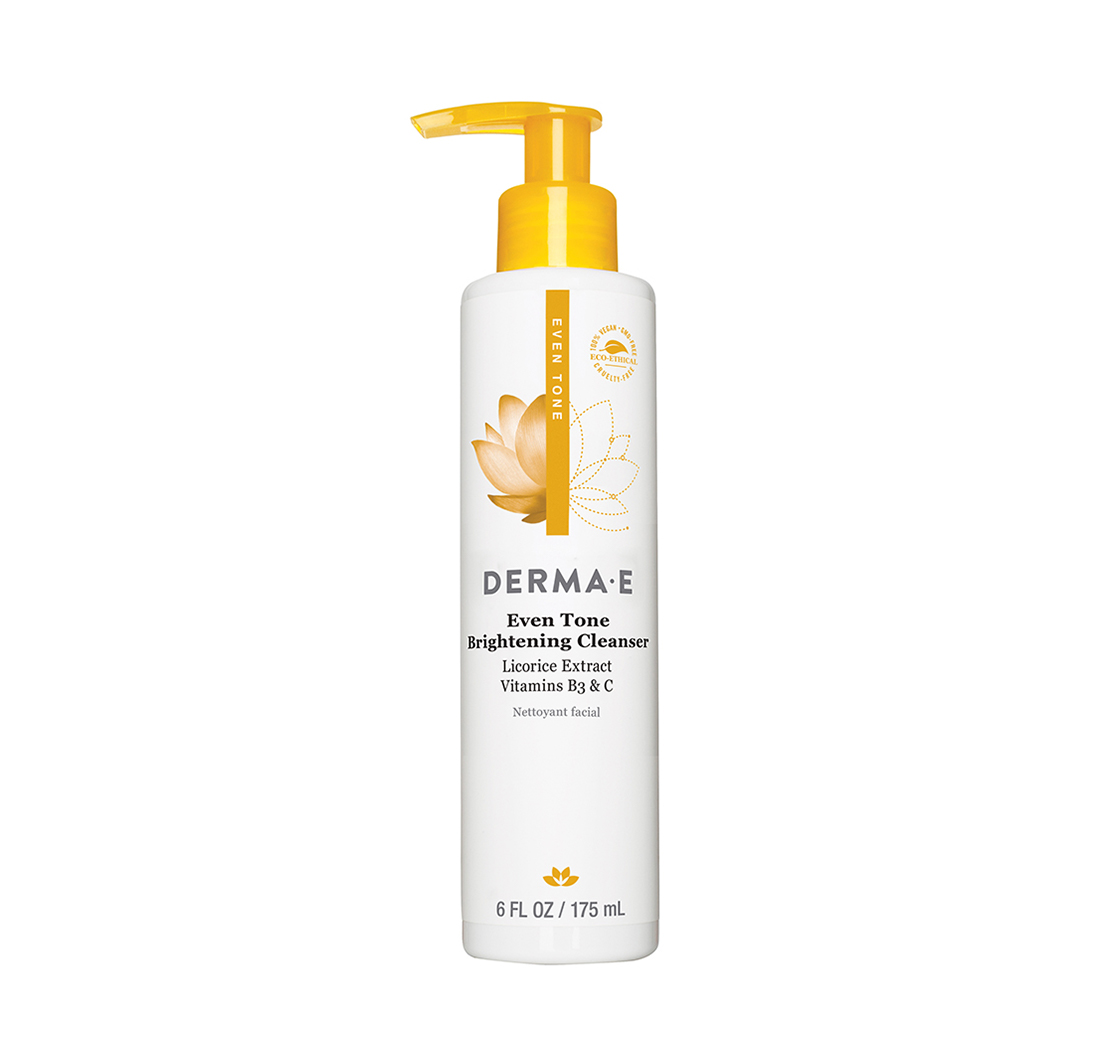 Derma E NETTOYANT EVENLY RADIANT 180ml