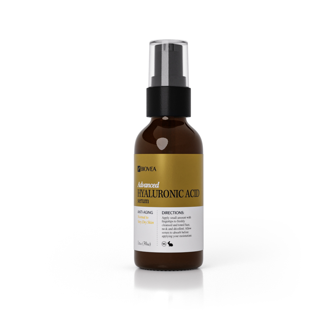 BIOVEA SÉRUM AVANCÉ À L'ACIDE HYALURONIQUE (Biologique) 30ml