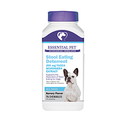 STOOL EATING DETERRENT FOR DOGS (Savory Flavor) 75 Chewables by 21st Century