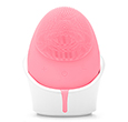 Image of SILICONE FACIAL CLEANSING BRUSH (Pink) (USB) + FREE UNIVERSAL ADAPTOR