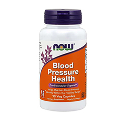 BLOOD PRESSURE HEALTH 90 Vegetarian Capsules by NOW