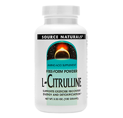 L-CITRULLINE Free Form Powder (3.53 oz) 100 grams by Source Naturals