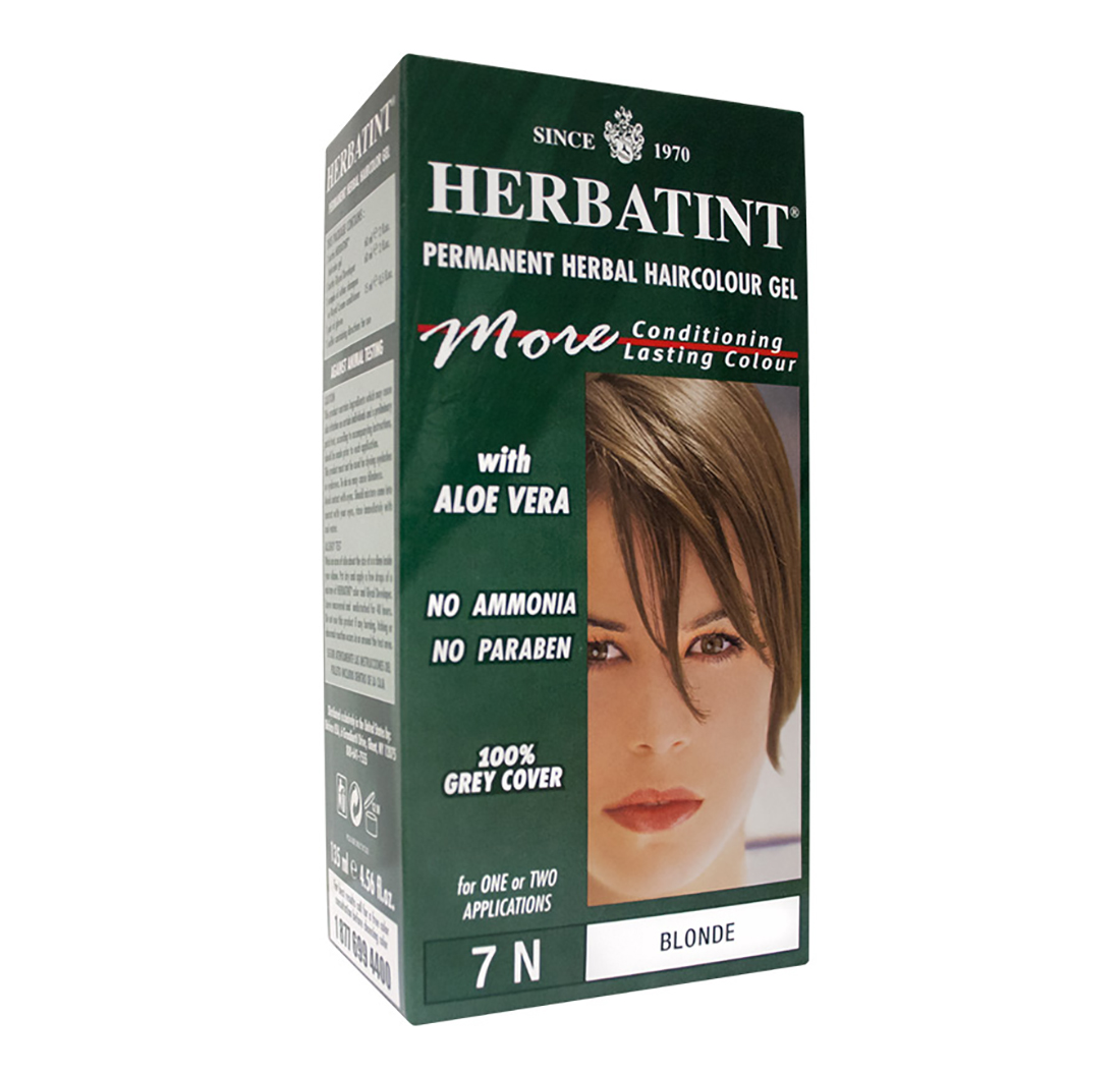 HERBATINT PERMANENT HERBAL HAIRCOLOUR GEL (7N - Blonde) 1 or 2 Applications