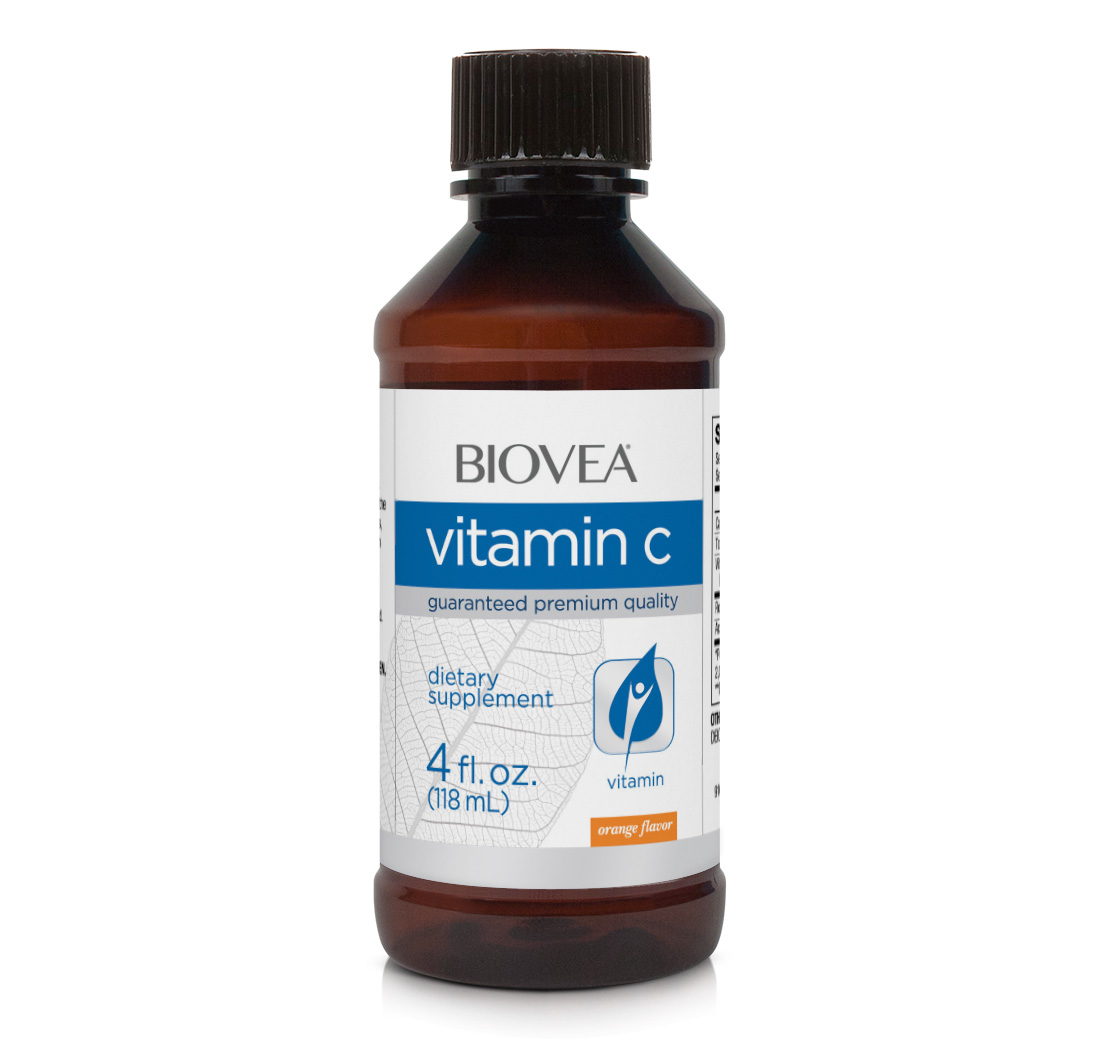VITAMINA C LIQUIDA (Arancia) (4 oz) 118ml