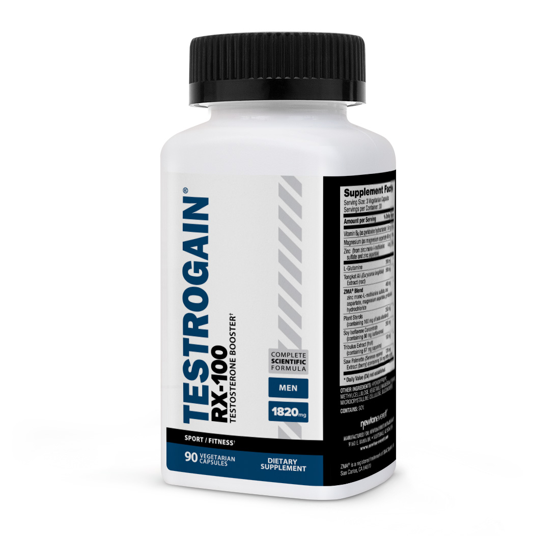 TESTROGAIN RX-100 (con Tongkat Ali) 90 Capsule Vegetariane