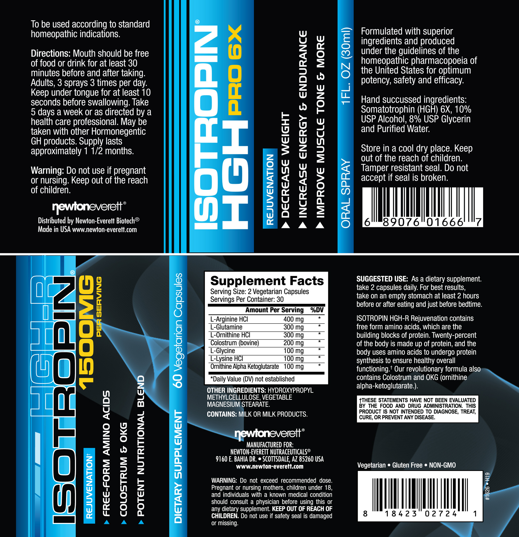 newton-everett biotech isotropin hgh pro 6x