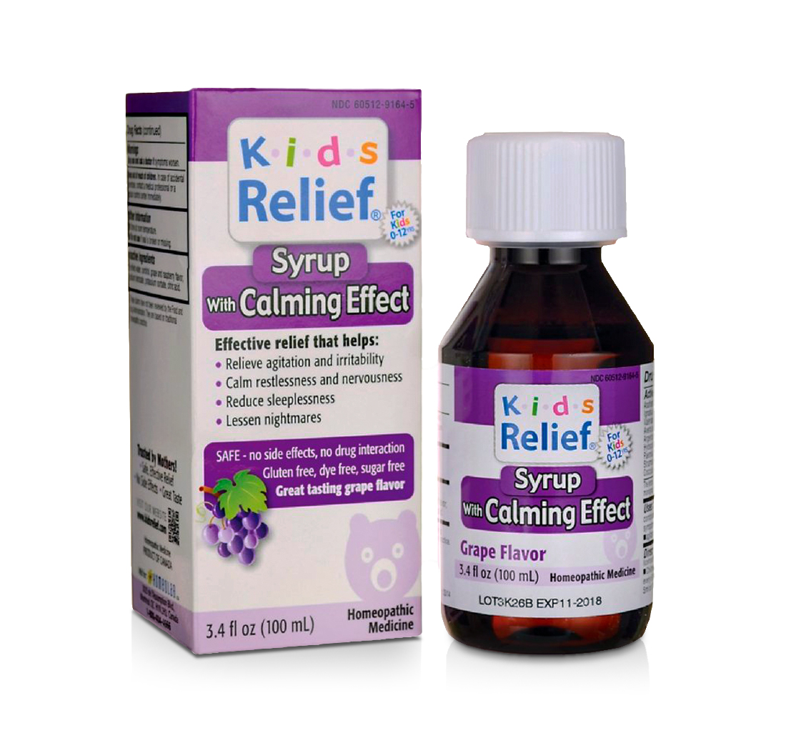 Buy KIDS CALM SYRUP (Grape Flavour) (3.4oz) 100ml | BIOVEA SOUTH KOREA