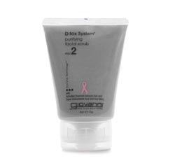 D:TOX SYSTEM PURIFYING FACIAL SCRUB with Activated Charcoal (4oz) 113g by Giovanni
