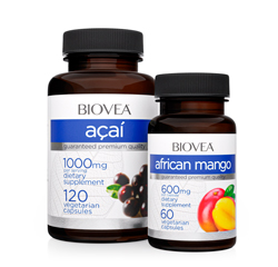 AFRICAN MANGO & ACAI ANTIOXIDANT BERRY VALUE PACK by BIOVEA