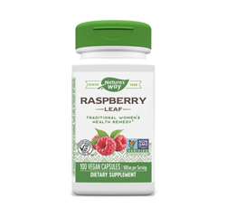 FRAMBOZENBLAADJE 450 mg 100 veganistische capsules by Natures Way