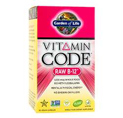 VITAMIN CODE RAW B12 30 veganistische capsules by Garden of Life
