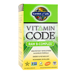 VITAMIN CODE RAW B-complex 120 veganistische capsules by Garden of Life