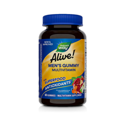 ALIVE! VITAMINE-GUMMIES voor de Volwassen Man 75 Stuks by Natures Way