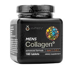 COLLAGEN ADVANCED 1,2 & 3 FOR MEN 160 Tablets by Youtheory