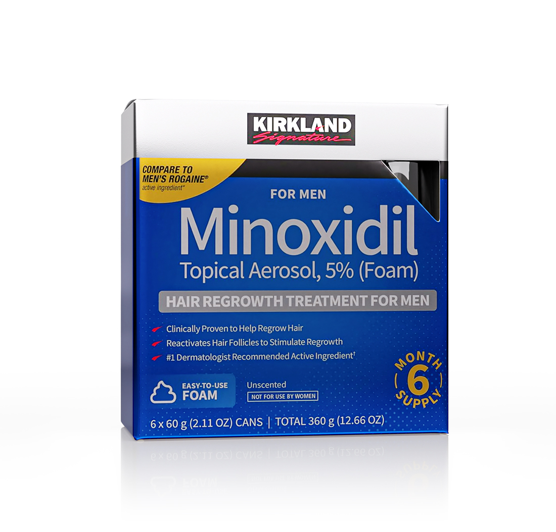 Kirkland minoxidil foam discount