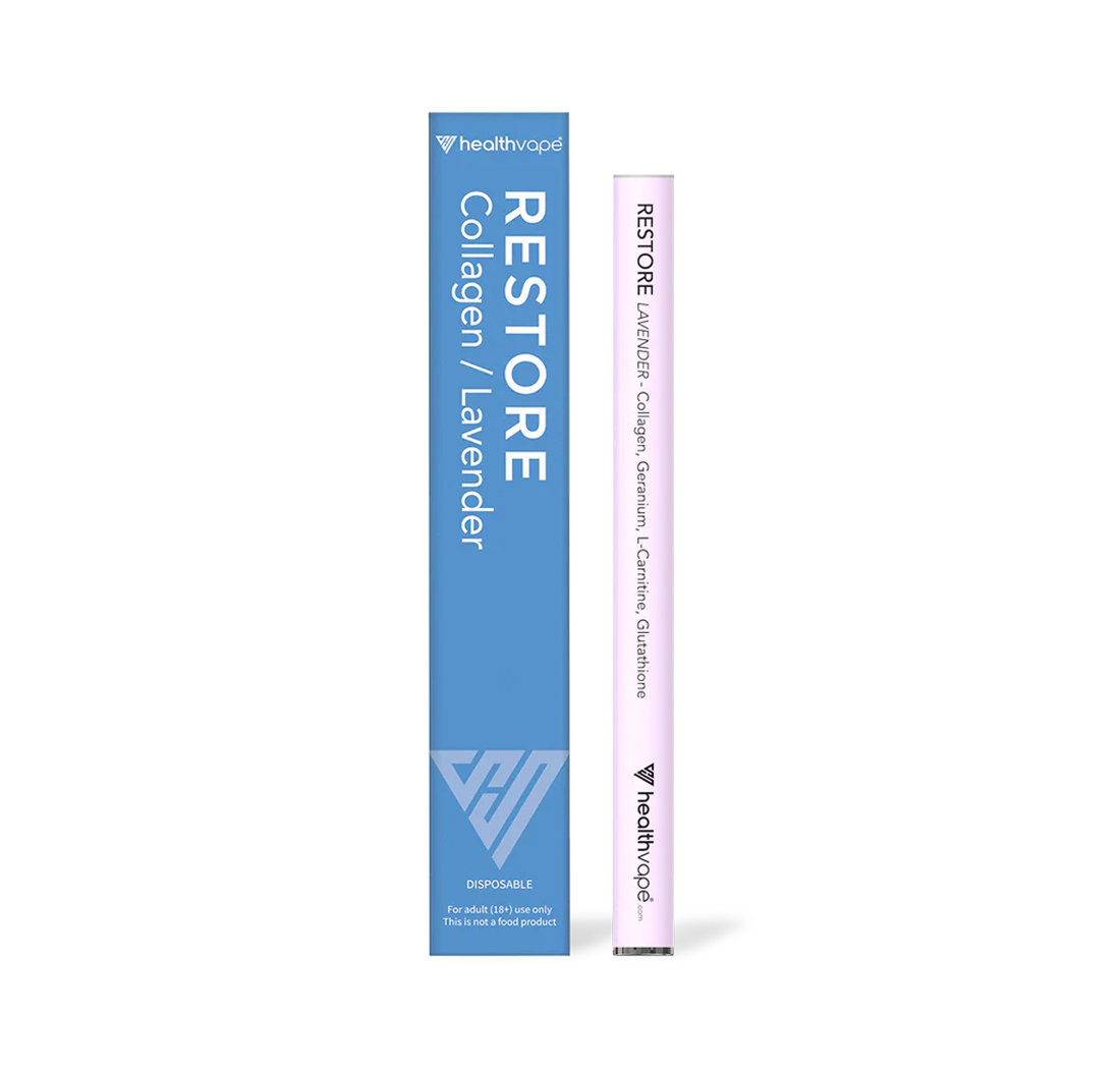 VAPORIZADOR DE VITAMINAS FORTALECEDORAS con colgeno (Lavanda) de  HealthVape - BIOVEA PERU