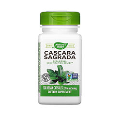 CASCARA SAGRADA 270mg 100 kapsułek wegańskich by Natures Way