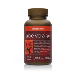 ALOE VERA zel 5000mg 120 Tabletki Żelowe by Newton Everett Nutraceuticals
