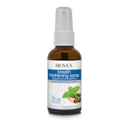 SPRAY ODŚWIEŻAJĄCY ODDECH (Mięta pieprzowa i cynamon) (bezalkoholowy) (1 uncja) 30ml by BIOVEA