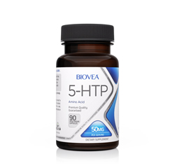 5-HTP 50mg 90 Cápsulas Vegetarianas by BIOVEA