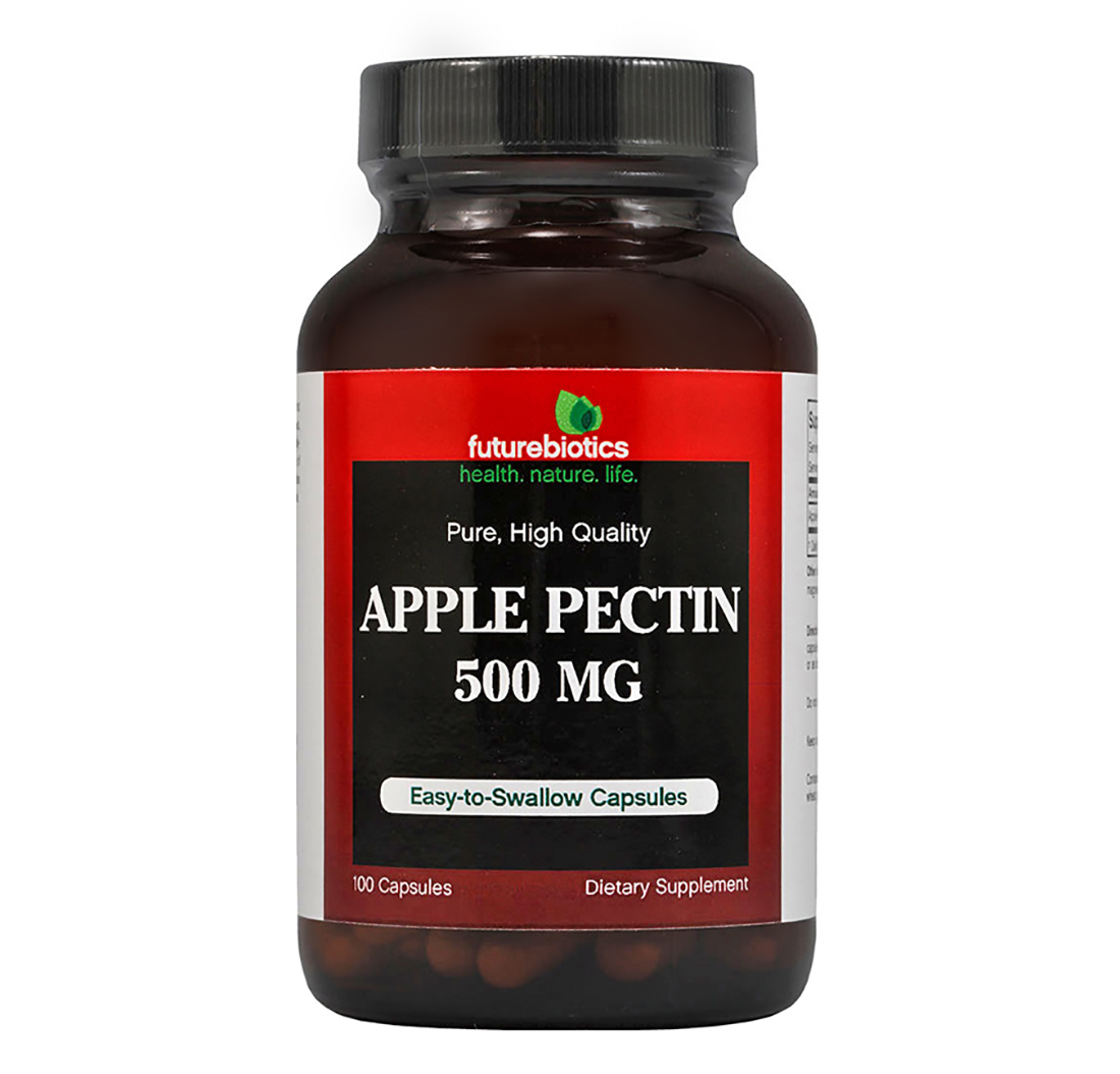 Pectina De Maçã 500mg 100 Cápsulas Futurebiotics
