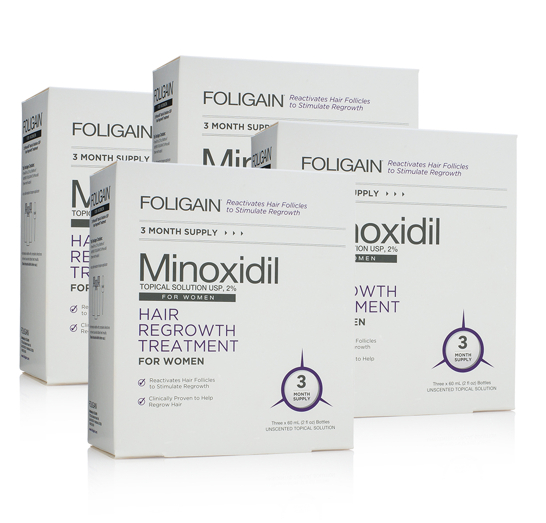 Foligain Minoxidil 2 Hair Regrowth Treatment For Women 24 Fl Oz