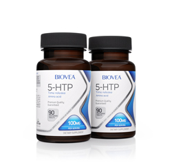 5-HTP (Time Release) 100mg 180 Tablets VALUE PACK by BIOVEA