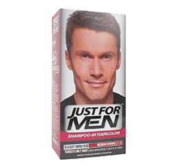 JUST FOR MEN SHAMPOO IN HAIR COLOUR (Medium Brown) 1 Application by Just For Men