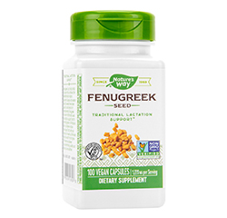 FENUGREEK SEED 610mg 100 Capsules by Natures Way