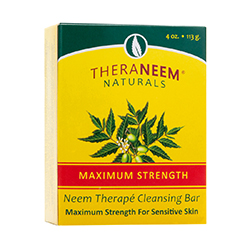 MAXIMUM STRENGTH NEEM OIL BAR SOAP (Fragrance Free) 4oz by Organix South
