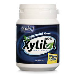 XYLITOL GUM (Peppermint) 50 Pieces by Epic Xylitol