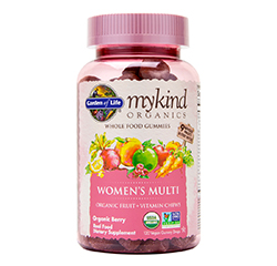 MYKIND ORGANICS WOMEN'S MULTI GUMMIES (Organic) (Berry) 120 Vegan Gummy Drops by Garden of Life