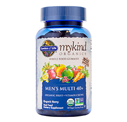 ORGANIC MEN'S 40+ GUMMIES (Berry) 120 Count by Garden of Life