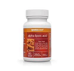 ALPHA LIPOIC ACID 250mg 60 Capsules by Newton Everett Nutraceuticals