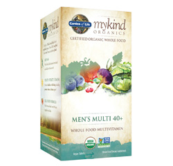 MYKIND ORGANICS MEN'S 40+ MULTI (Organic) 60 Tablets by Garden of Life