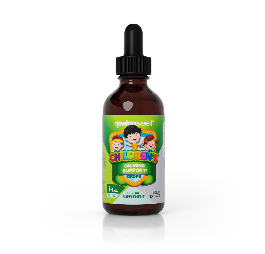 CHILDREN'S CALMING SUPPORT LIQUID DROPS (Alcohol Free) (1 fl oz