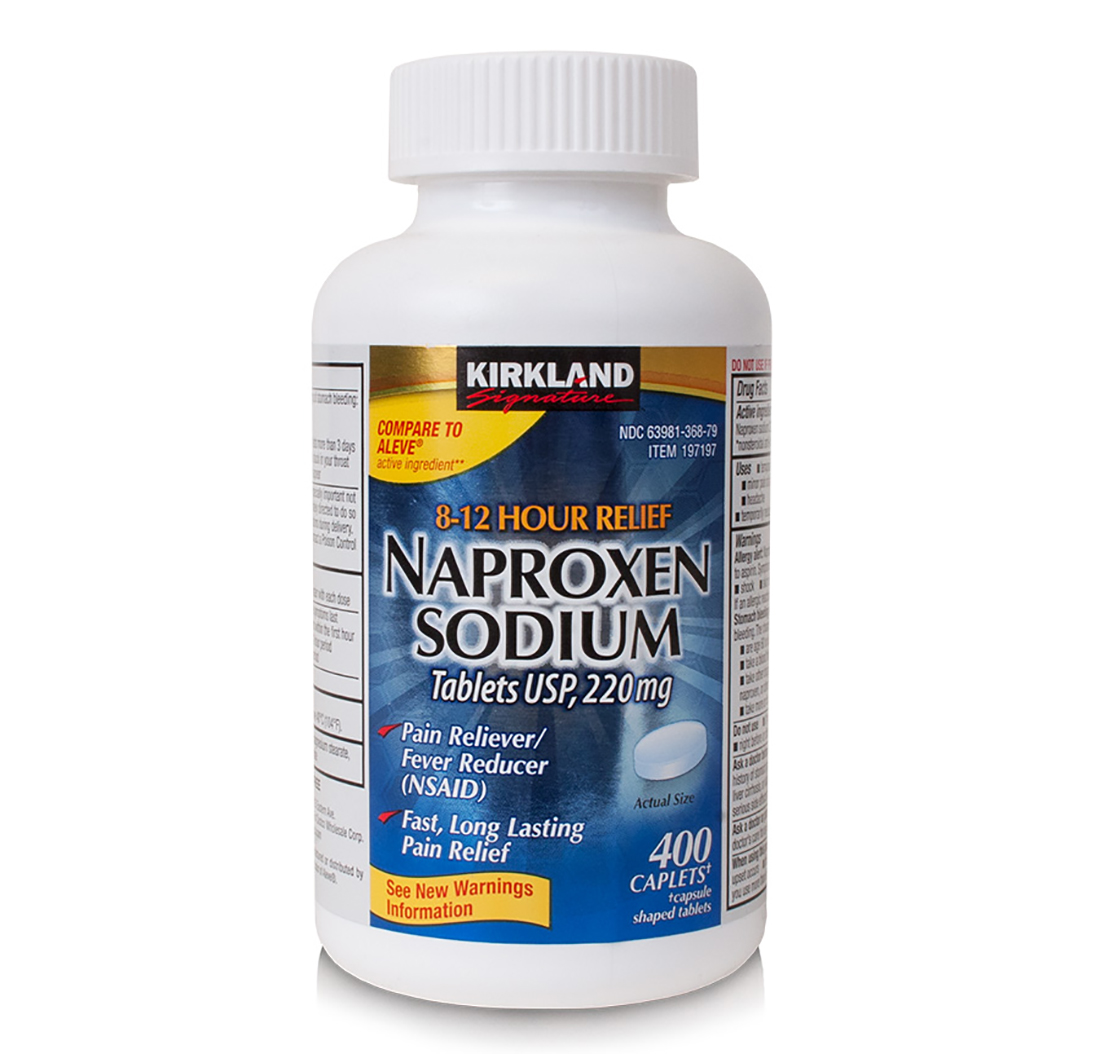 Inflammatory and degenerative diseases of the musculoskeletal system naproxen