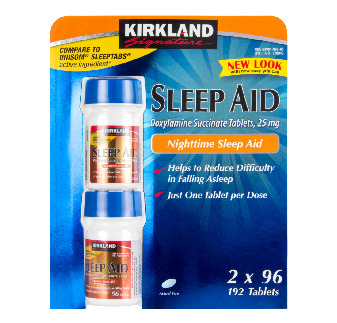 SLEEP AID 25mg (Doxylamine Succinate 