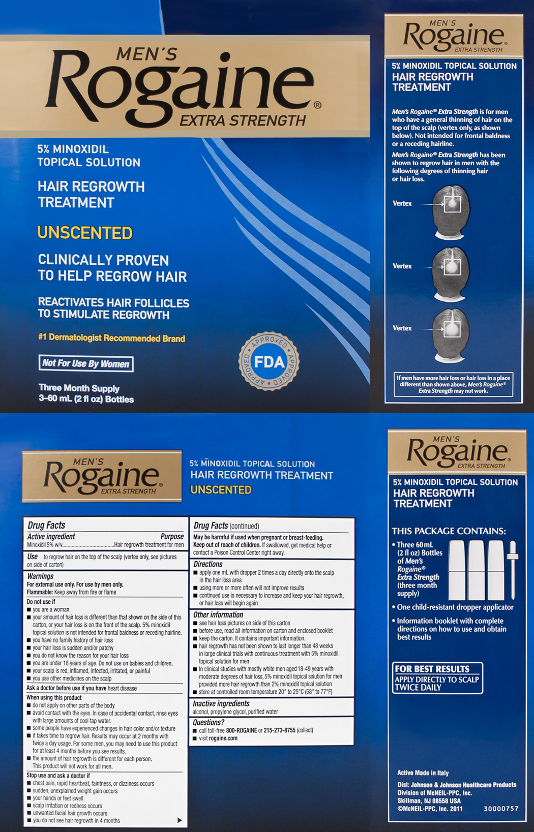 Rogaine active ingredient discount