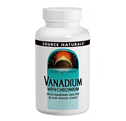 VANADIUM WITH CHROMIUM 90 Tablets by Source Naturals